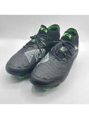 Men's Puma Future 8 Ultimate FG Soccer Cleats Sz 11.5 Black Green 108138-02 NEW